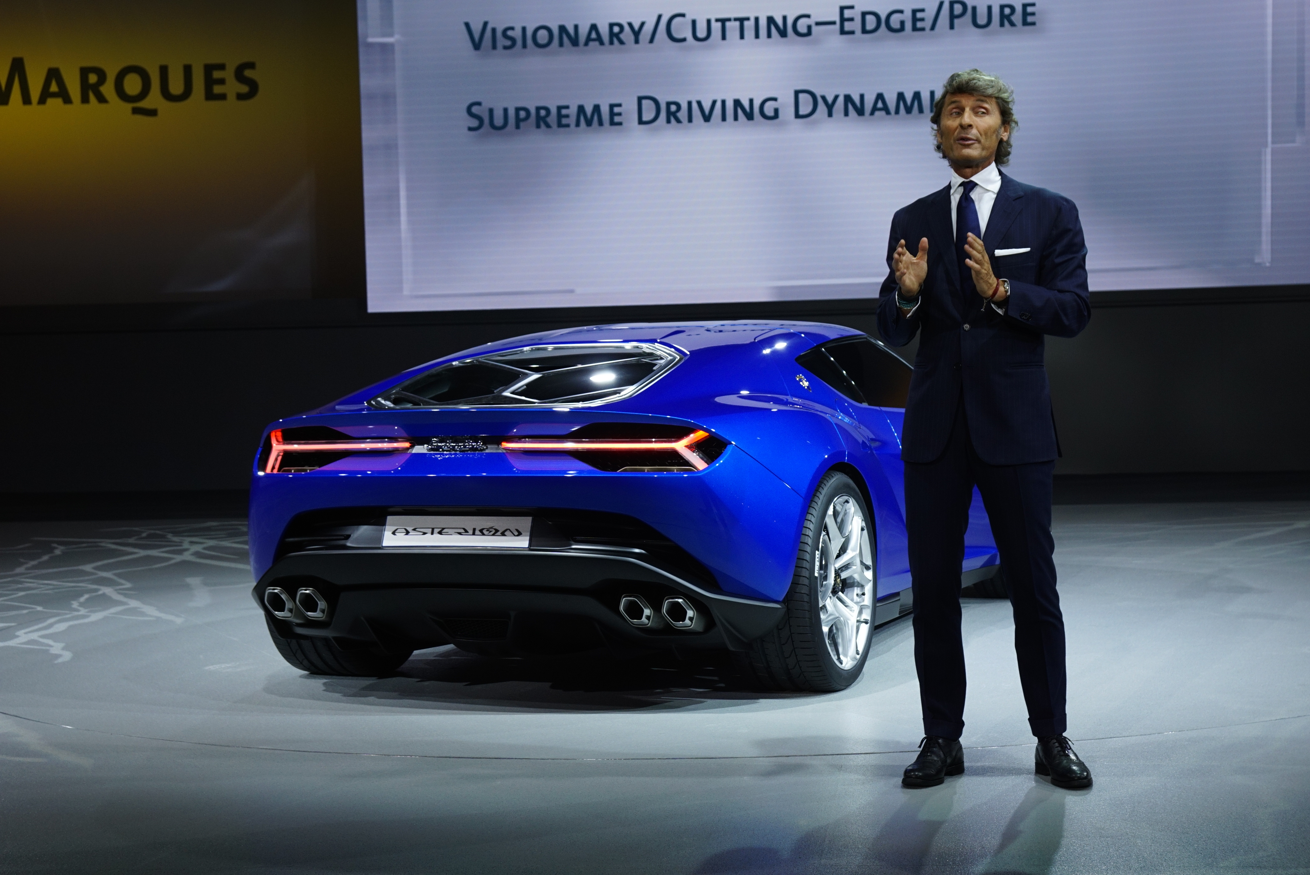 Lamborghini Asterion unveiled at the Paris motor show