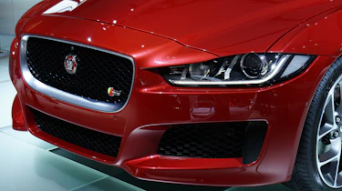 Jaguar XE front end