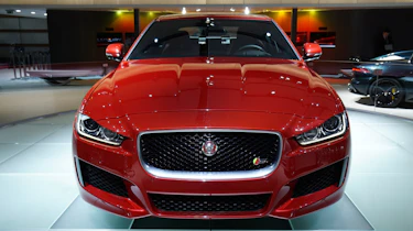 Jaguar XE front end