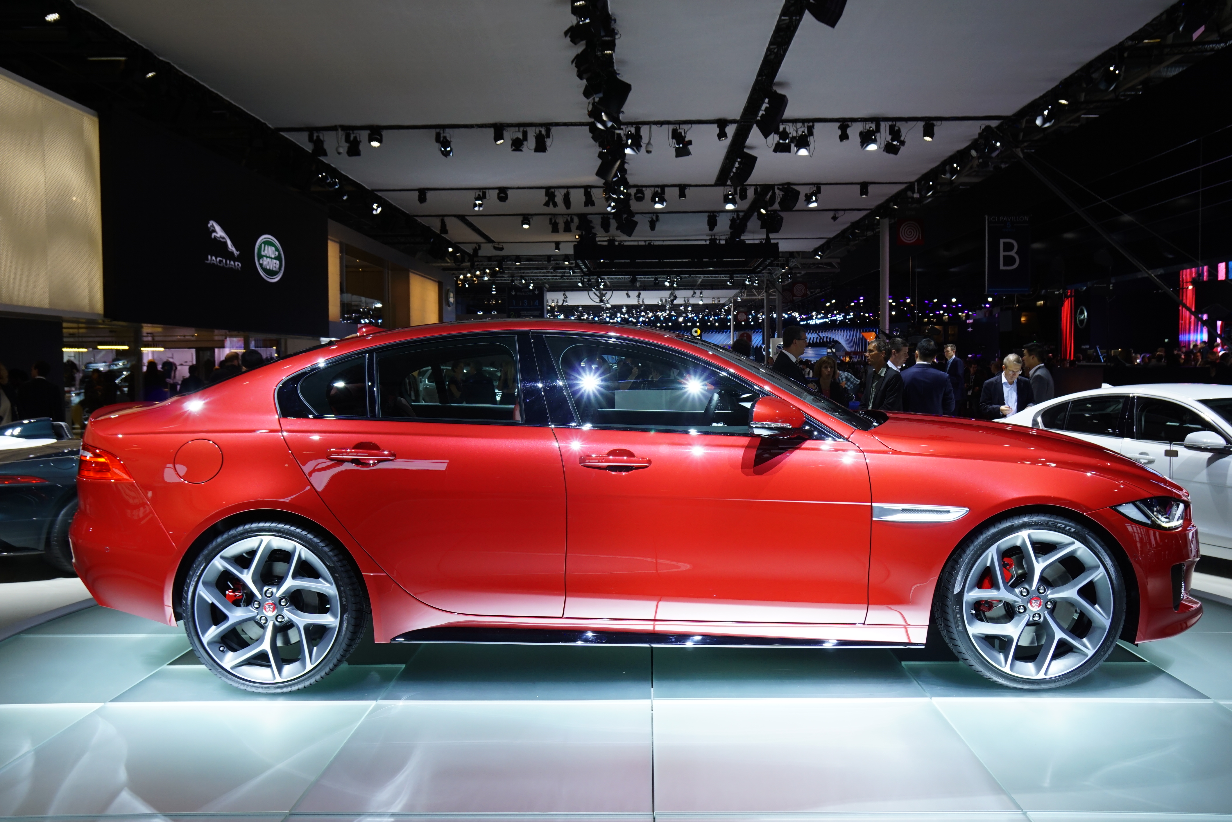 Jaguar XE side profile