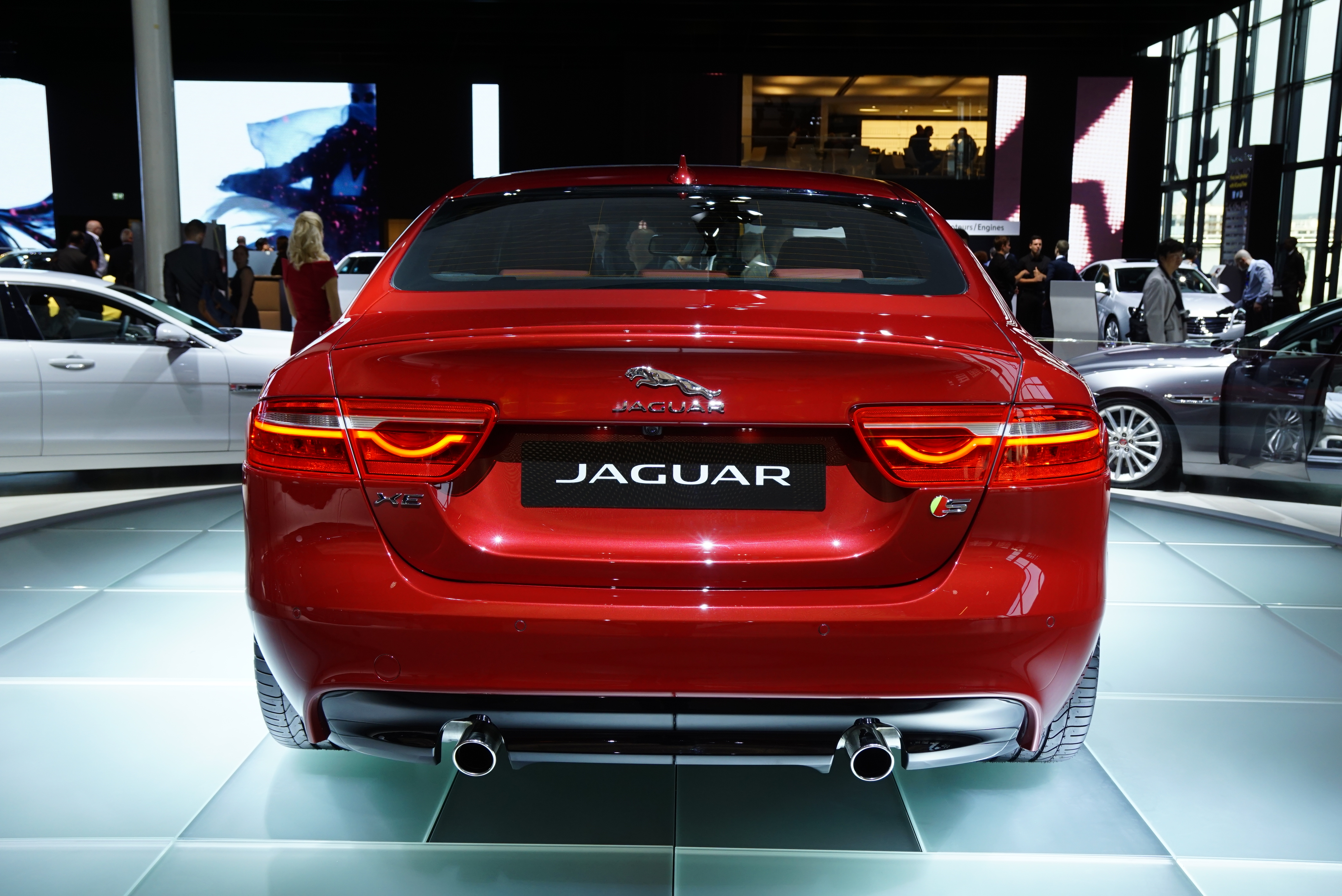 Jaguar XE rear end