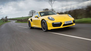 991.2 Porsche 911 Turbo S - front tracking