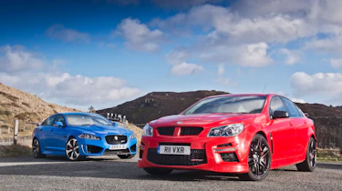 Jaguar XFR-S & Vauxhall VXR8 GTS