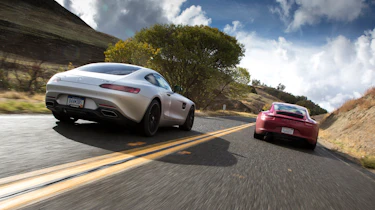 Mercedes-AMG GT and Porsche 911 GTS