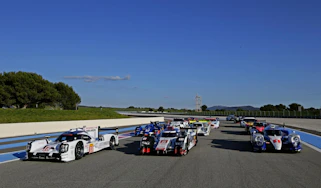 WEC LMP1 cars