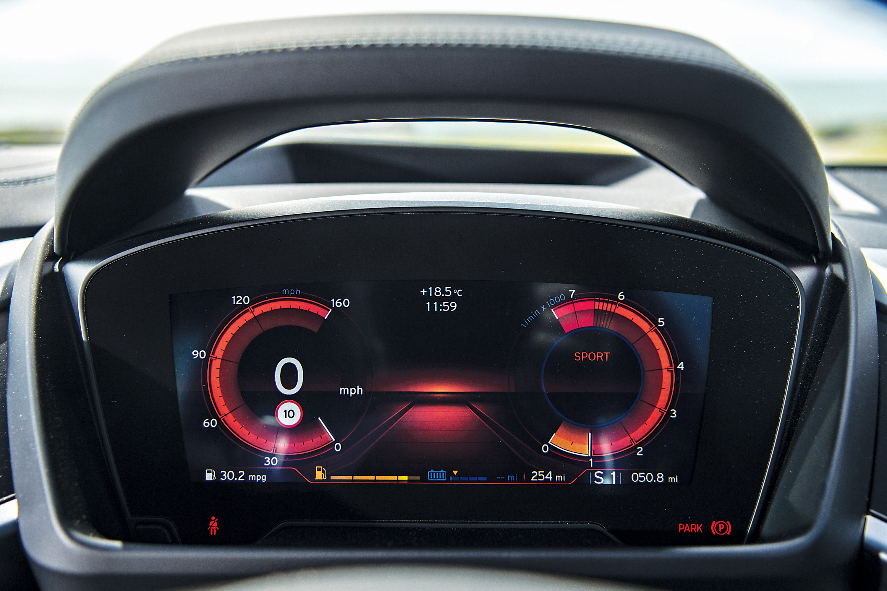 BMW i8 electronic dials