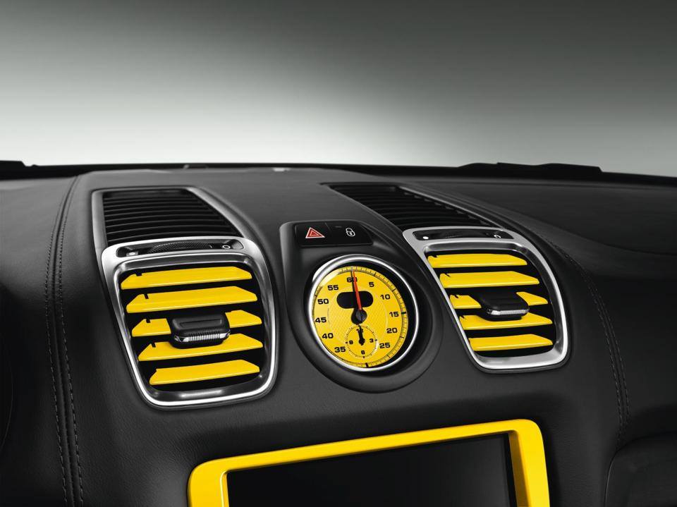 Porsche coloured air vents