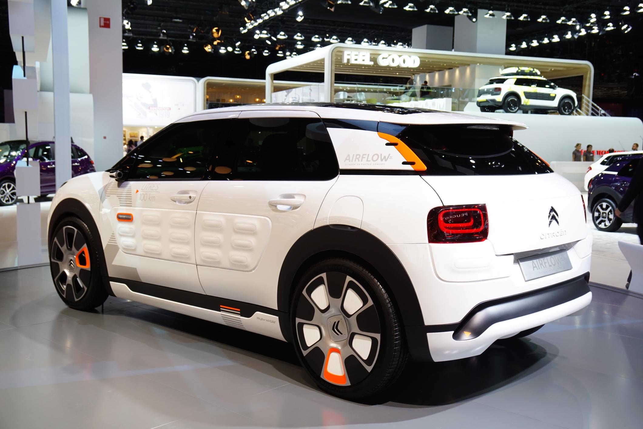 Citroen C4 Cactus Airflow: Paris motor show 2014