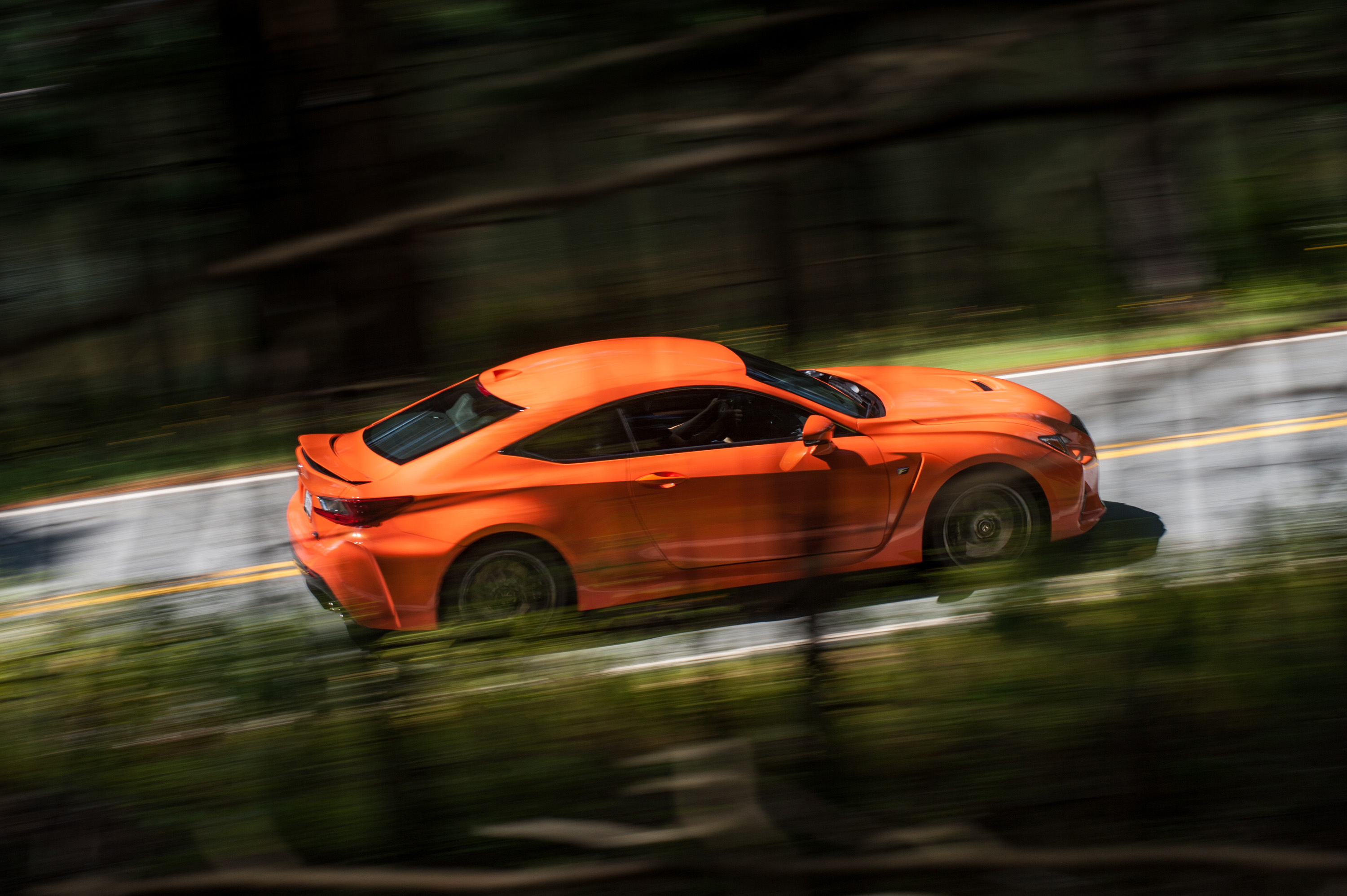 Lexus RC F side