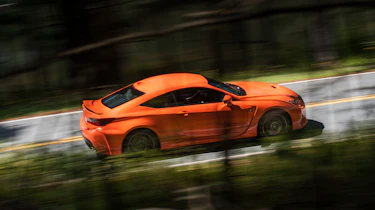 Lexus RC F side