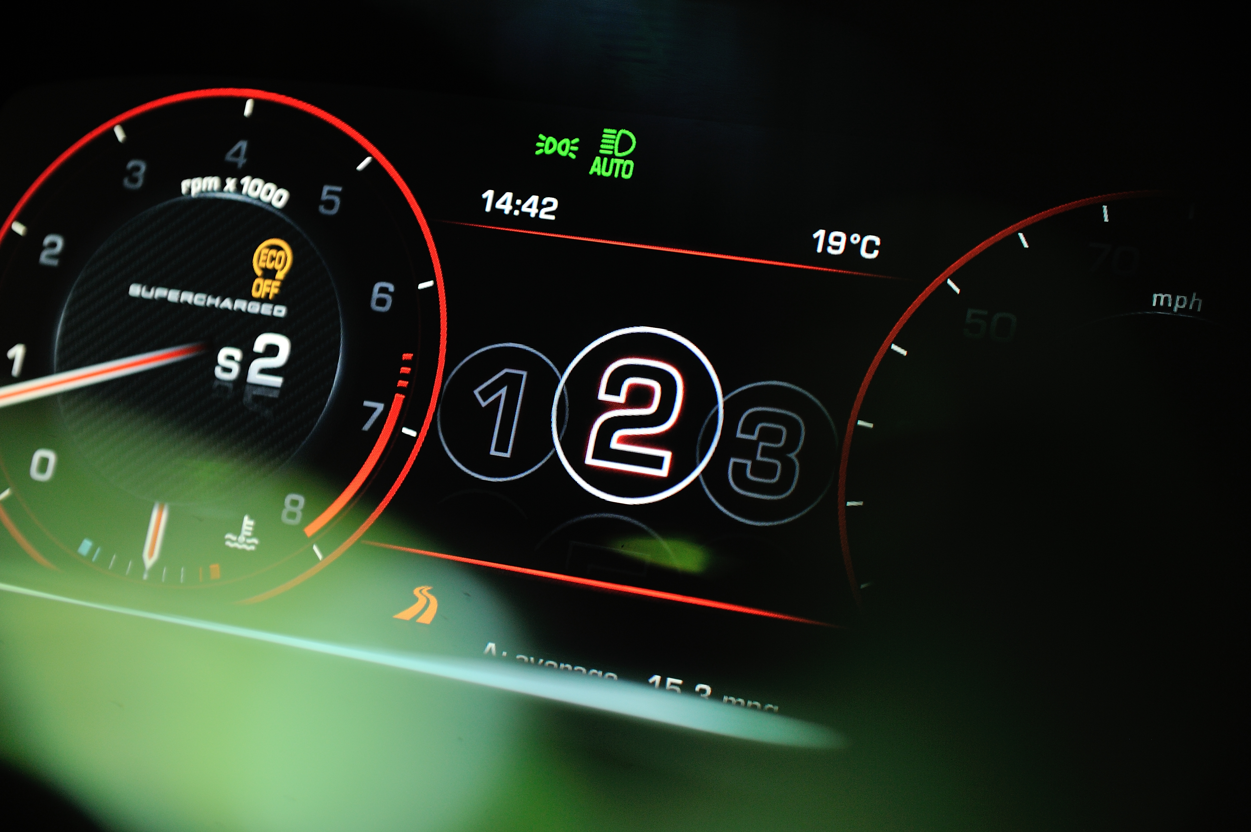 Range Rover Sport dials