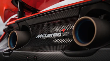 McLaren 675LT exhaust