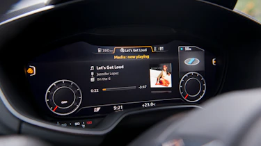 Audi TT S instrument cluster, digital dash