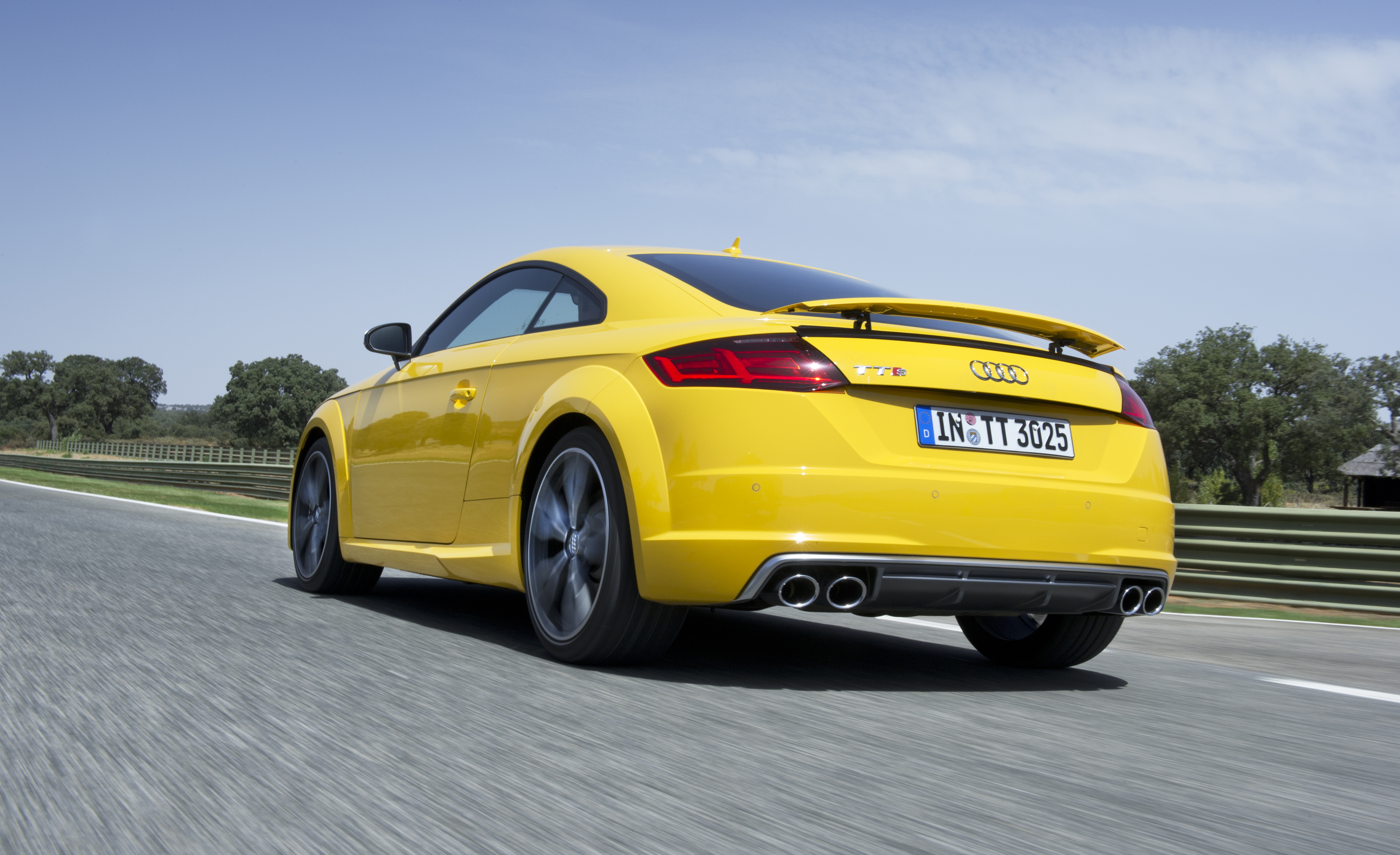 Audi TT S rear