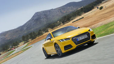 Audi TT S Coupe on track