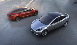 Tesla Model 3 twin