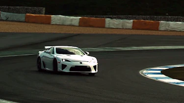 Video: Alex Wurz drives the LFA
