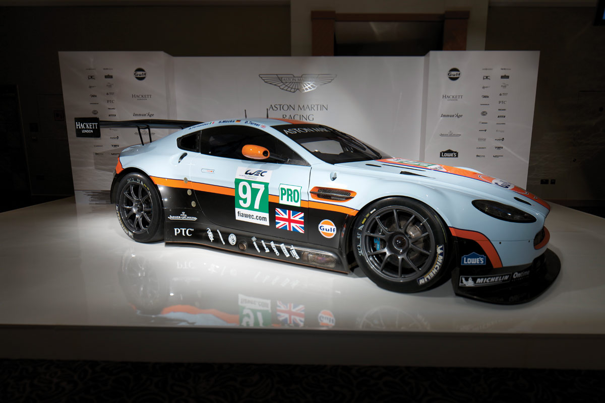 Aston Martin returns to international GT motor sport