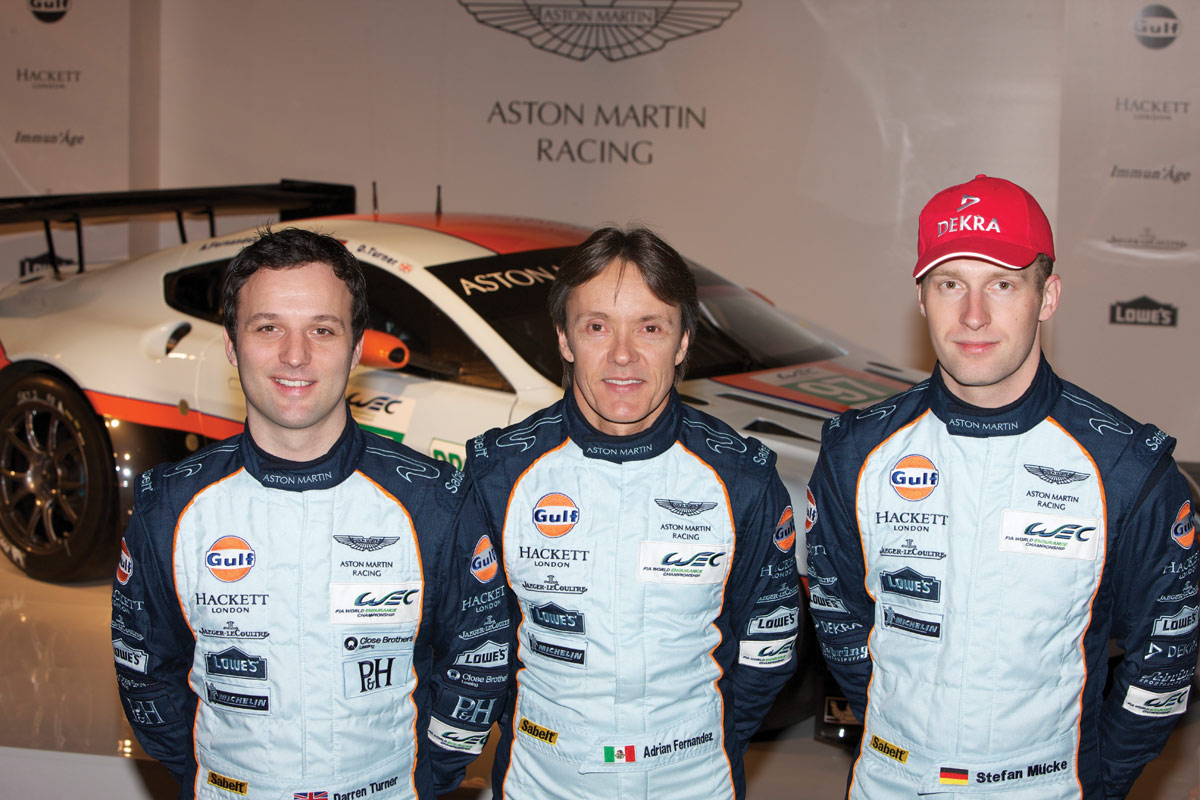 Aston Martin returns to international GT motor sport