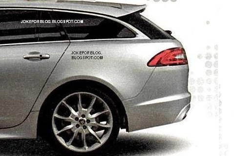 Jaguar XF Sportbrake estate boot