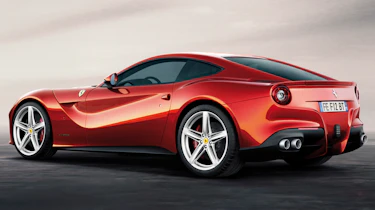New Ferrari F12 Berlinetta rear view
