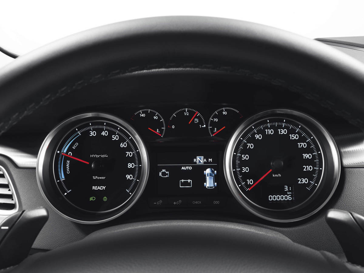 Peugeot 508 RXH dials