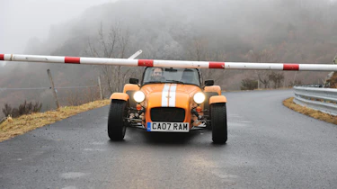 Caterham Supersport snow road trip