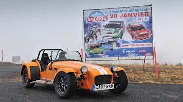 Caterham Supersport snow road trip