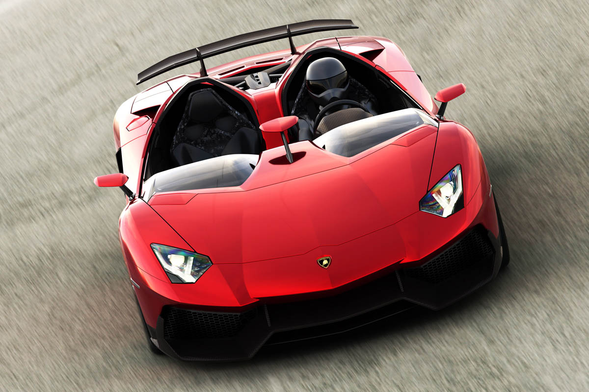 Extreme Lamborghini Aventador J