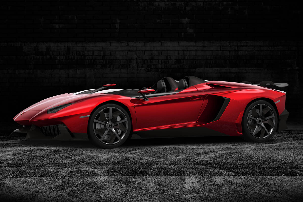 Extreme Lamborghini Aventador J