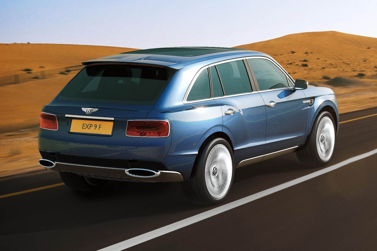 Bentley EXP9F SUV concept
