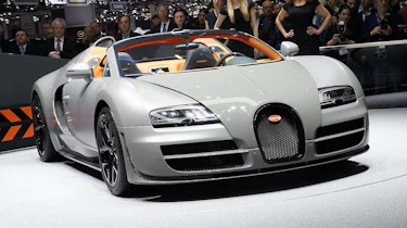 Geneva Motor Show 2012: Bugatti Veyron Grand Sport Vitesse