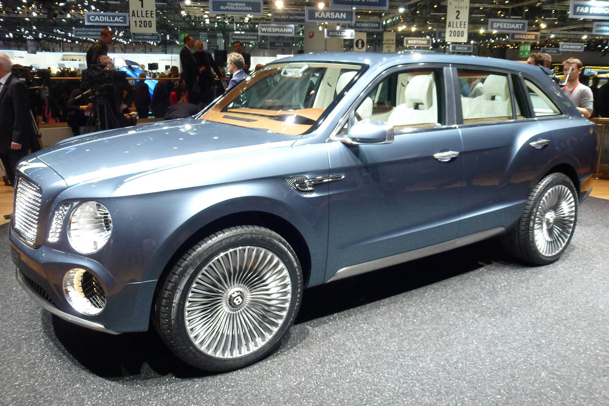 Geneva motor show Bentley EXP9F