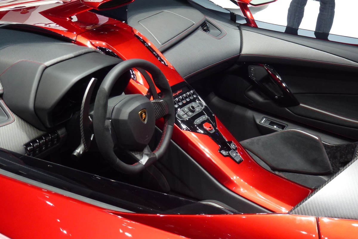Geneva 2012: more Lamborghini Aventador J pics