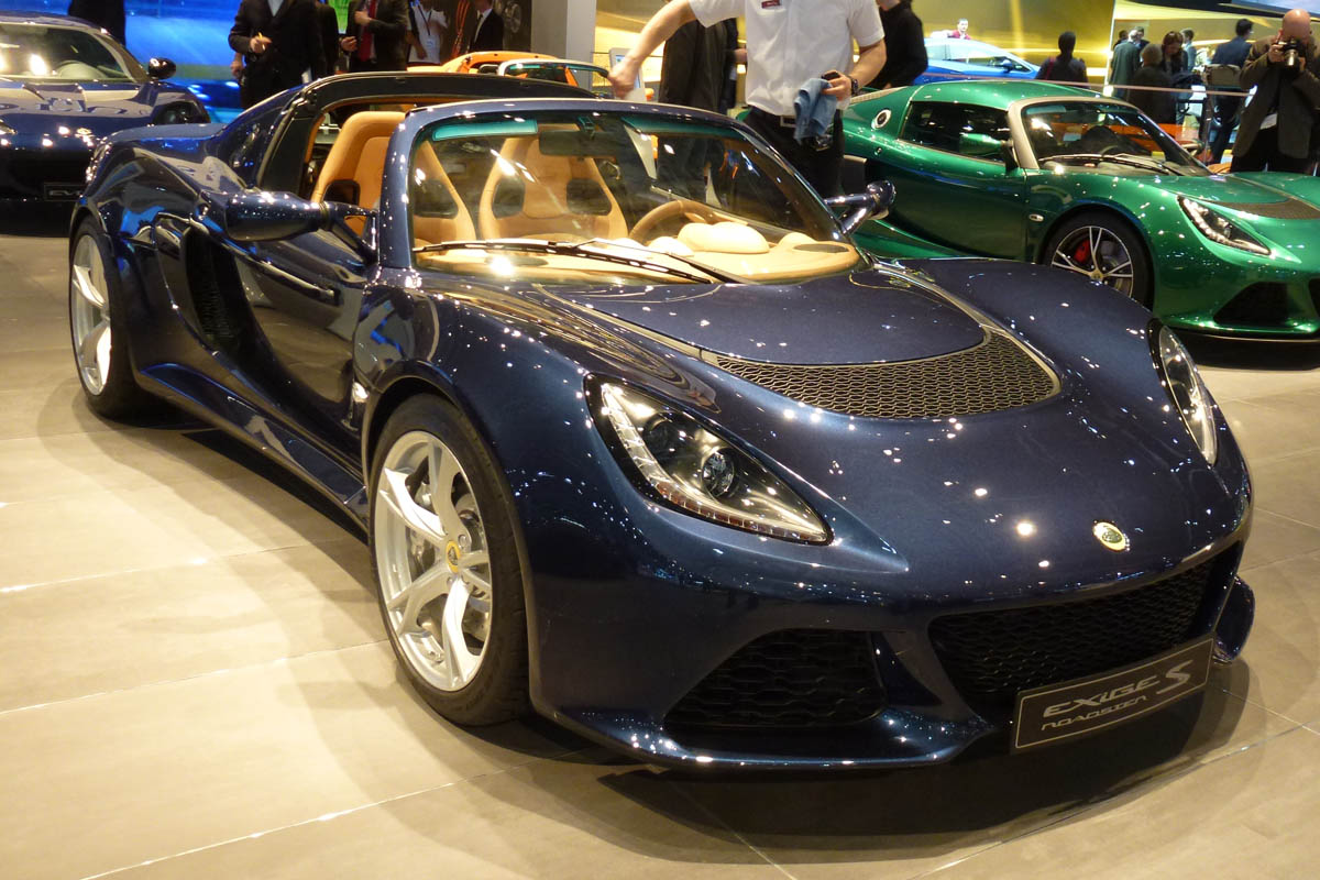 Geneva 2012: Lotus Exige S Roadster