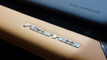 Ferrari F12 Berlinetta interior badge
