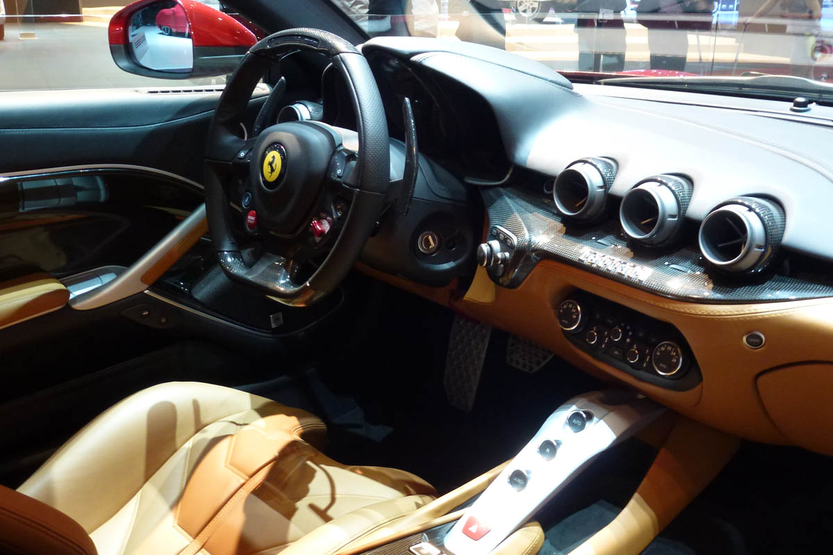 Ferrari F12 Berlinetta dashboard
