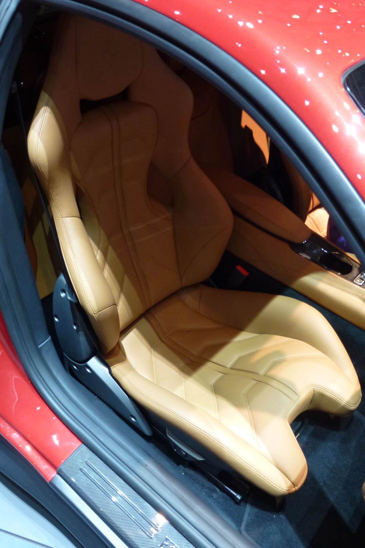 Ferrari F12 Berlinetta sports seat