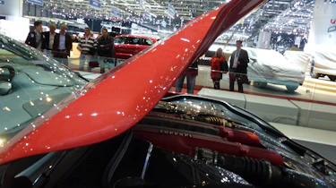 Ferrari F12 Berlinetta sculptured bonnet