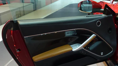 Ferrari F12 Berlinetta inside door