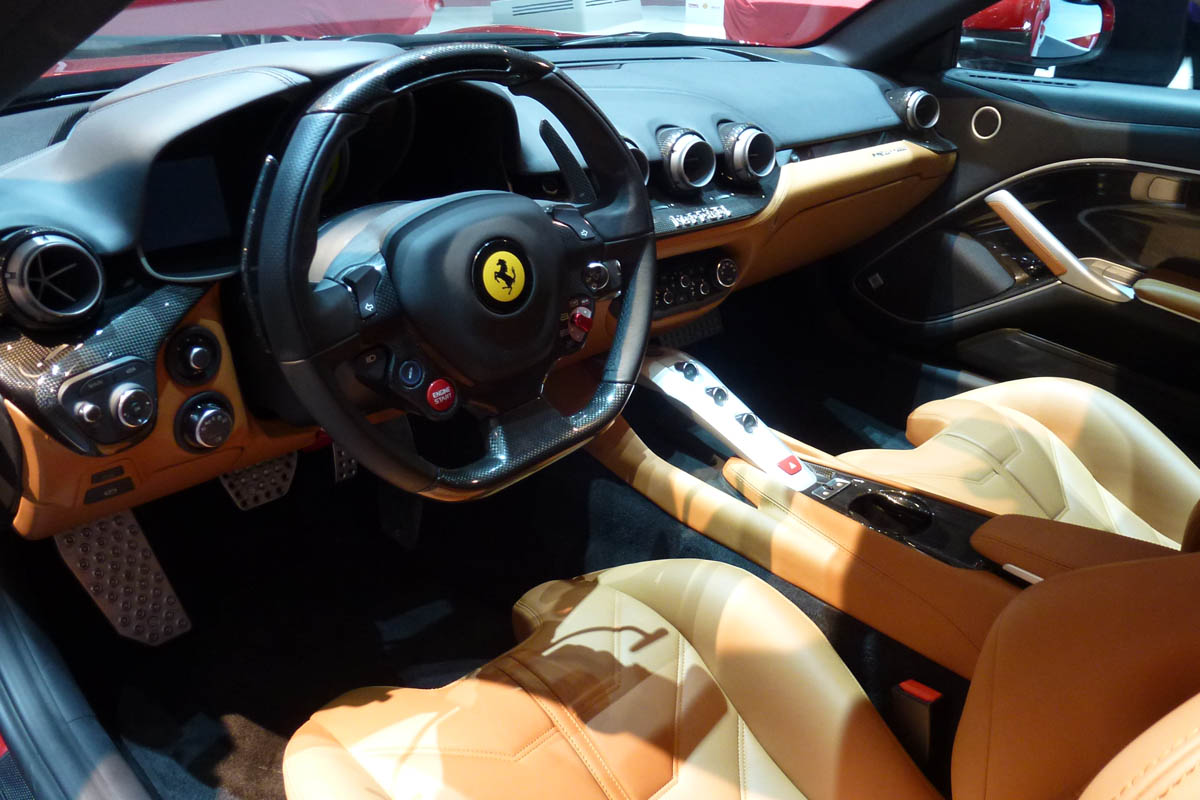 Ferrari F12 Berlinetta interior