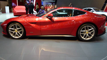 Ferrari F12 Berlinetta side profile