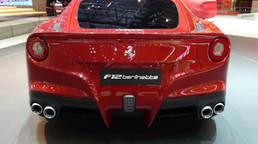 Ferrari F12 Berlinetta rear