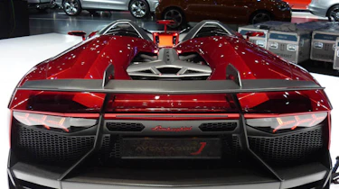 Lamborghini Aventador J rear