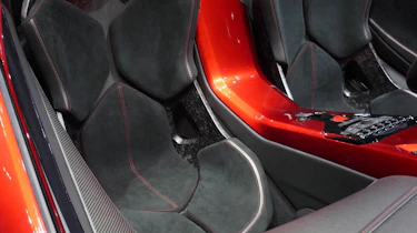 Lamborghini Aventador J carbonskin seats