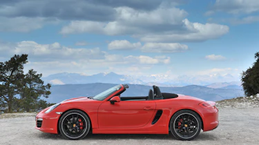 Porsche Boxster S side profile