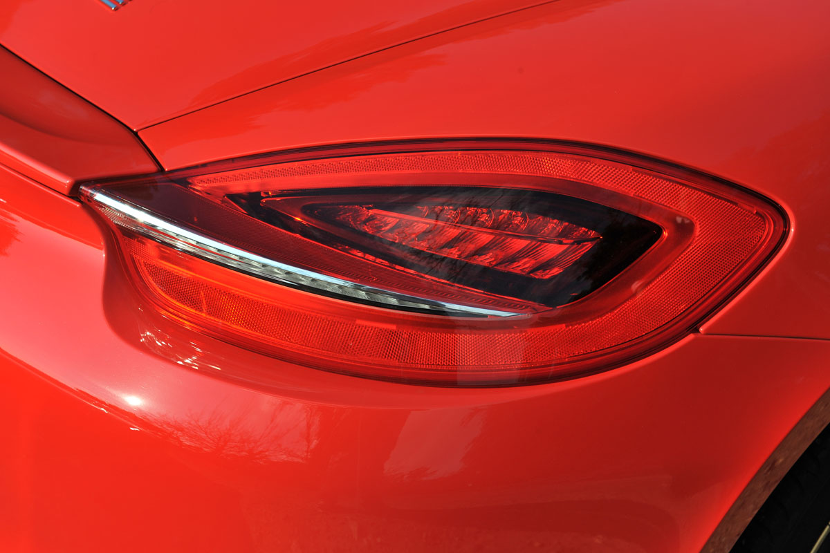 Porsche Boxster S rear lights
