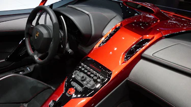 Lamborghini Aventador J dashboard
