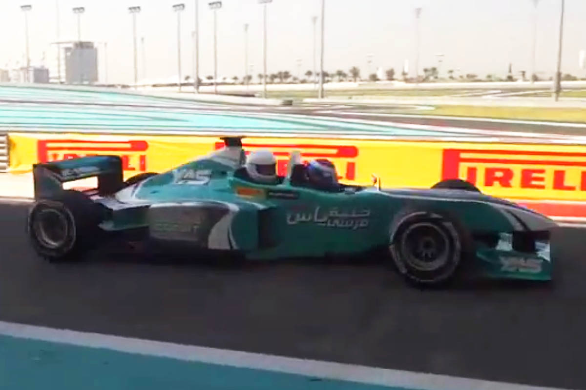 Two seat Formula 1 car