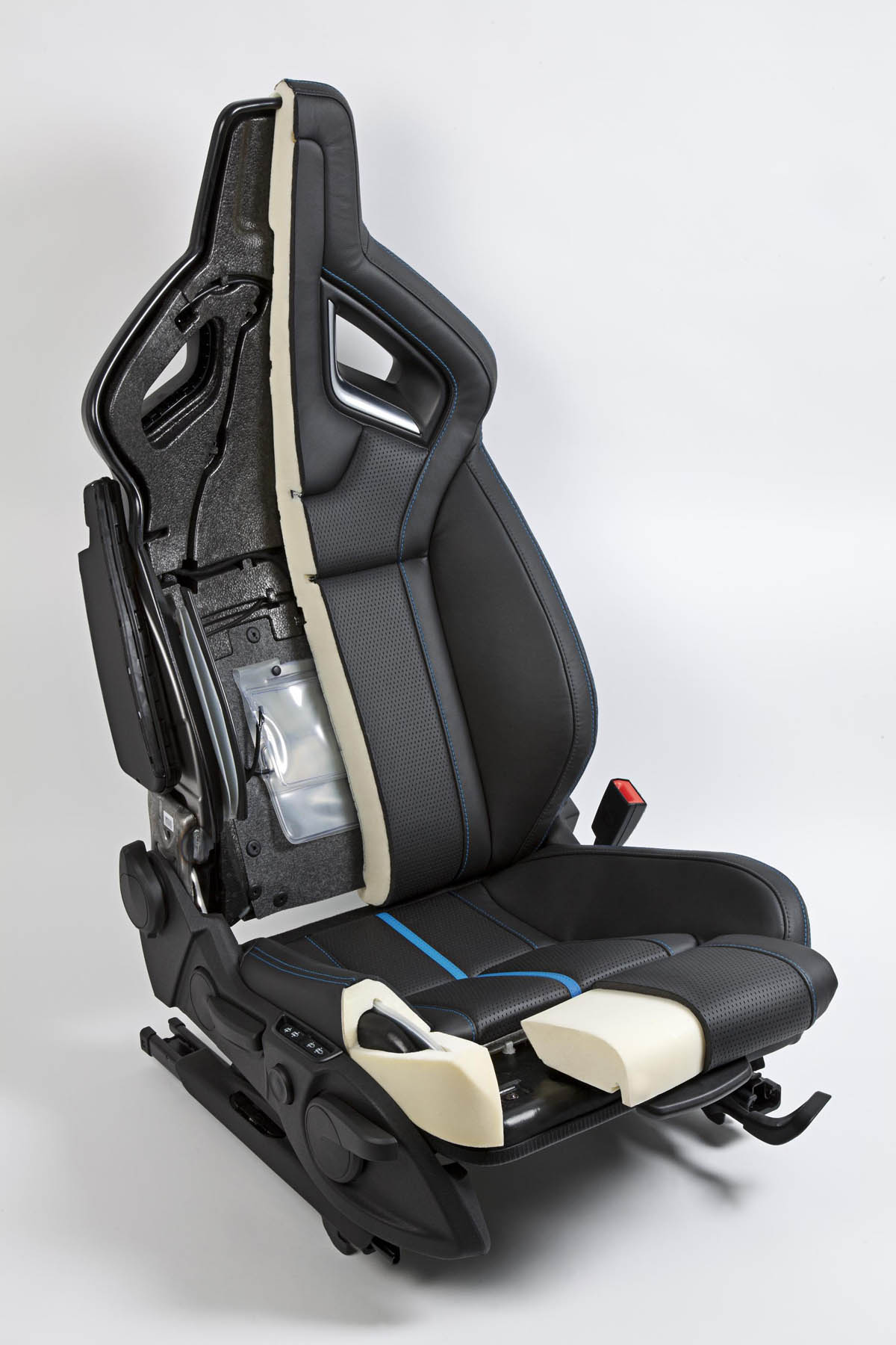 2012 Vauxhall Astra VXR composite sports seat